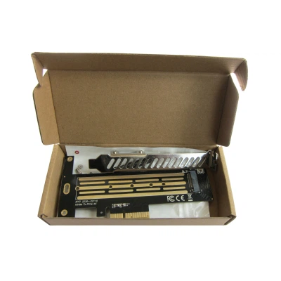 Контролер Dynamode M.2 SSD NVMe M-Key to PCI-E 3.0 x4/ x8/ x16, full profile br (PCI-Ex4- M.2 M-key) - зображення 3