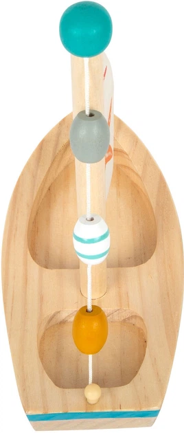 Іграшка для купання Small Foot дерев’яний вітрильник 5410634 (4020972116581) - зображення 6