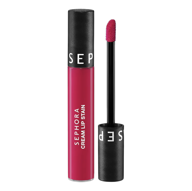 Жидкая матовая помада Sephora Collection Cream Lip Stain 126 Hot Hot Pink, 5мл - Фото 1 Жидкая матовая помада Sephora Collection Cream Lip Stain 126 Hot Hot Pink, 5мл - изображение 1