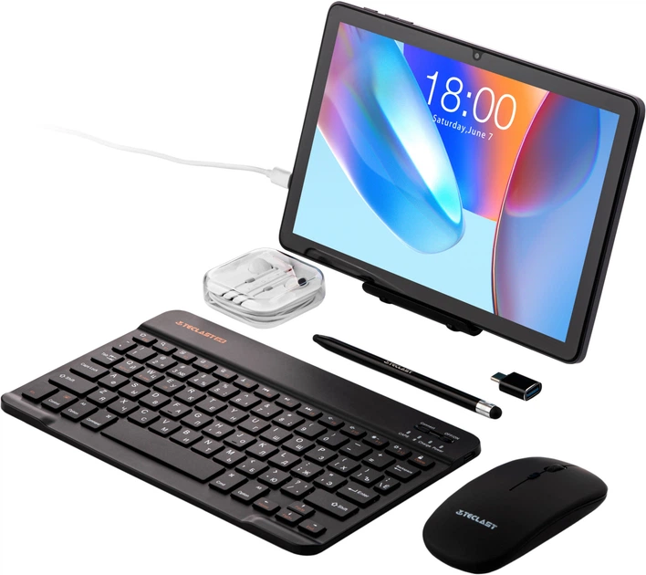 Планшет Teclast P33 KIT 10,1" 3ГБ, 64ГБ, 6000мА•год, Android, блакитний (648043) - зображення 6