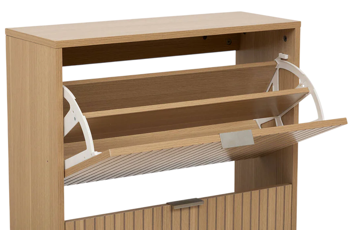 Szafka na buty 5five Simply Smart Tasso do przedpokoju 3 przegrody 63 x 24 x 131.5 cm (3560233012067) - obraz 3