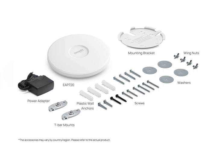 Точка доступу TP-LINK EAP720 BE3600 1x2.5GE, PoE (648986) - изображение 3