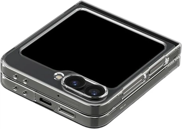 Чохол Spigen AirSkin для Samsung Galaxy Z Flip 6/Z Flip 7 FE Crystal Clear (ACS07836) - зображення 7