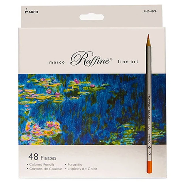 Олівці кольорові Marco Raffine 48 кольорів 7100-48CB - изображение 2