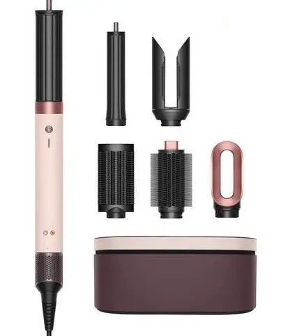 Мультистайлер 1700Вт + Кейс. Бежевый Ceramic Pink / Rose Gold.5-в-1 Фен, Стайлер, Плойка, Выравниватель - изображение 8
