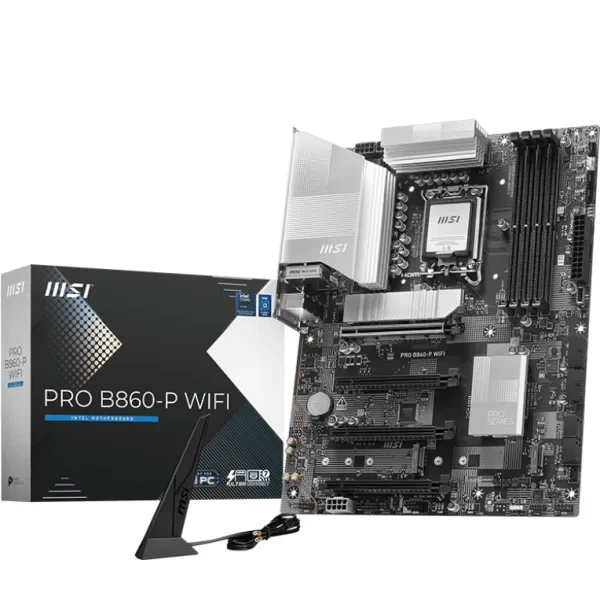 Материнська плата msi Pro b860-p wifi (s1851, Intel b860, ddr5) - зображення 5