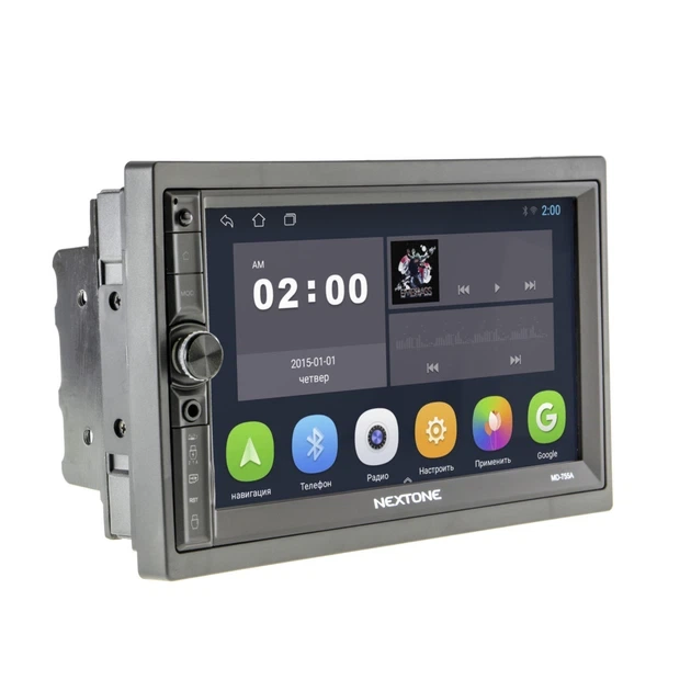 Магнітофон NEXTONE MD-755A 2DIN Android 10 2/32Gb - изображение 2