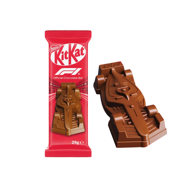 Шоколад KitKat F1 Chocolate Car молочный шоколад в форме болида