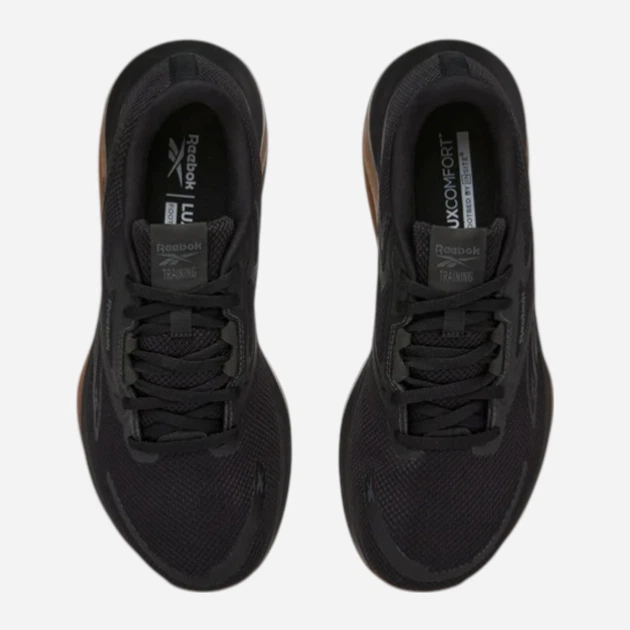 Buty do biegania męskie Reebok Nanoflex Tr 3 100244383 40.5 (8US) Czarne (1200179325396) - obraz 4