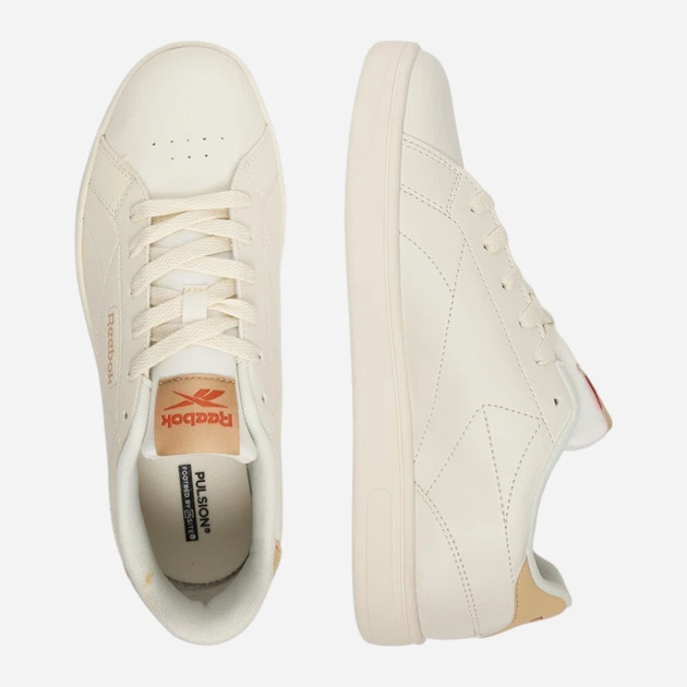 Sneakersy damskie do kostki Reebok Court Clean 100244980 36 (6US) Kremowe (1200179366252) - obraz 6