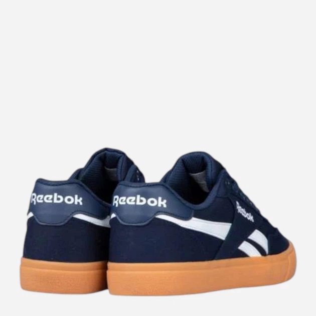 Sneakersy męskie do kostki Reebok Court Advance Vulc 100259995 42.5 (9.5US) Granatowe (1200179864253) - obraz 3