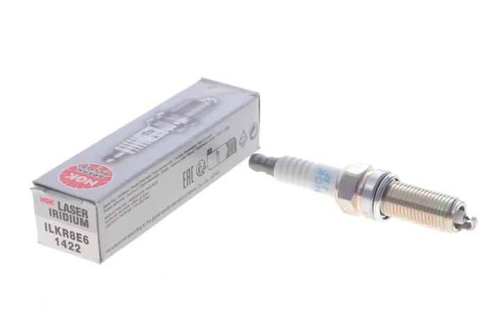 Свічка NGK Laser Iridium (ILKR8E6) NGK 1422 - зображення 2