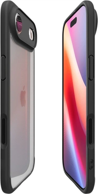 Чохол Spigen Ultra Hybrid для Apple iPhone Air Matte Black (ACS10310) - зображення 7