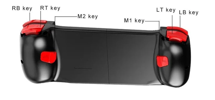 Беспроводной геймпад, джойстик BSP-D3 для смартфонов Android/IOS, триггер Union D3, Bluetooth Black - Фото 5 Беспроводной геймпад, джойстик BSP-D3 для смартфонов Android/IOS, триггер Union D3, Bluetooth Black - изображение 5