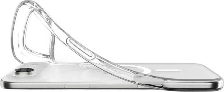 Чохол Spigen Liquid Crystal Mag MagSafe для Apple iPhone Air Clear/White (ACS10395) - зображення 6
