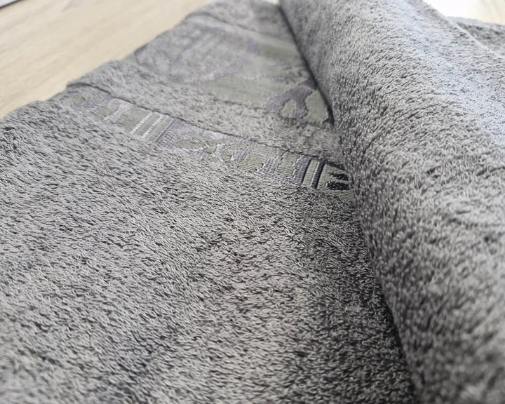 Турецкое бамбуковое махровое полотенце Zeron 70х140 Bamboo Grey - Фото 5 Турецкое бамбуковое махровое полотенце Zeron 70х140 Bamboo Grey - изображение 5