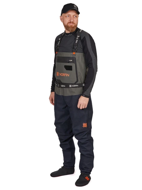 Вейдерси мембранні Norfin Defender 20000 мм (шкарпетка неопрен) (83399-05XXL) - изображение 3