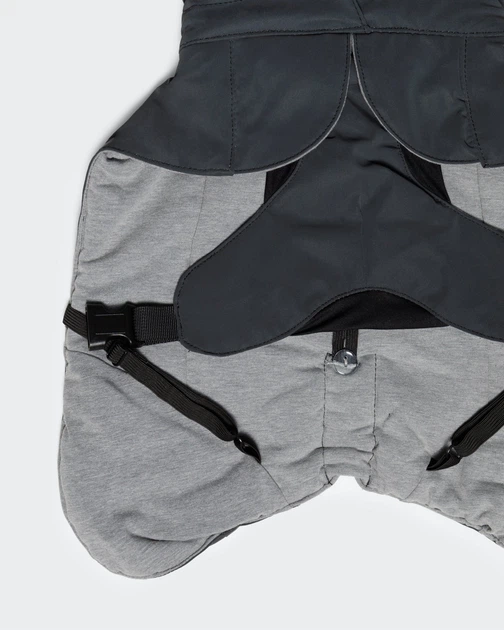 Світловідбиваюча зимова куртка для собак на FIR-підкладці PAIKKA Visibility Winter Jacket Dark 40 - зображення 6