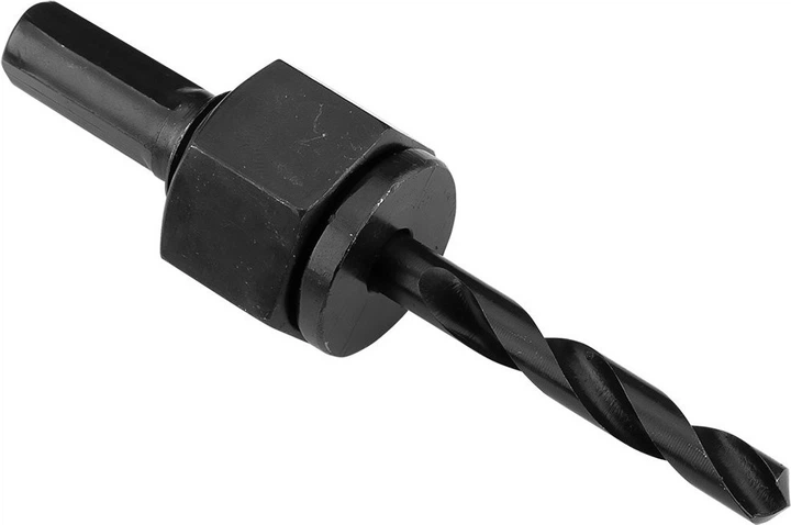 Набір біметалевих свердл Graphite з адаптерами 19-76 мм 15 шт 56T724 (5902062117748) - зображення 4