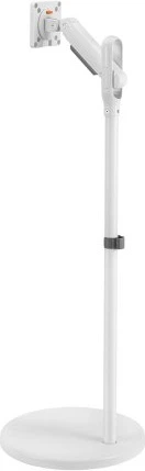 Stojak podłogowy na monitor/TV Maclean MC-970W 17"-35" 2-10 kg Biały (5902211131458) - obraz 2