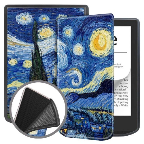 Чохол до електронної книги BeCover Smart Case PocketBook 629 Verse / 634 Verse Pro 6" Night (710980) BeCover 710980 996233 - зображення 2