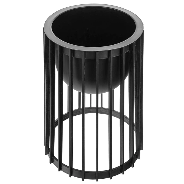 Квітник двосторонній Kadax Aytre 40 см + вставка Чорний K12532 (5906638322949) - зображення 2