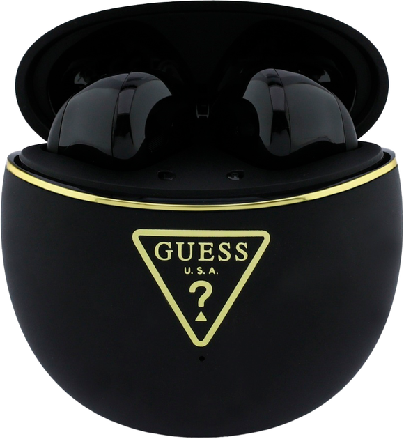 Słuchawki Guess Gold Line Triangle  Black (3666339593605) - obraz 2