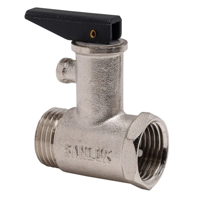Предохранительный клапан для бойлера Sanlux 190-R 1/2M-1/2F (с ручкой) (SL2908) - изображение 5