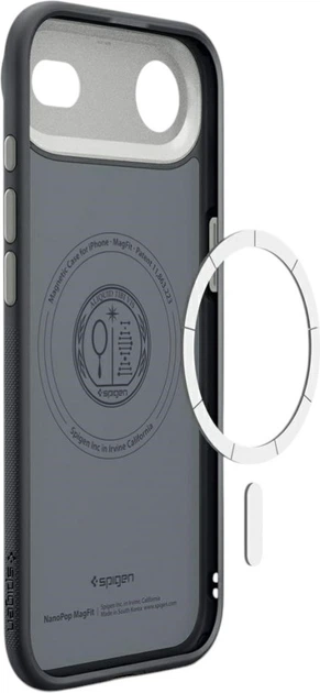 Чохол Spigen Nano Pop Mag MagSafe для Apple iPhone Air Black (ACS10301) - зображення 7