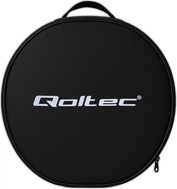 Мобільний зарядний пристрій для електромобіля Qoltec EV з регулюванням 2 в 1 Type 2 3.5 кВт 4 м (5901878525747) - зображення 3