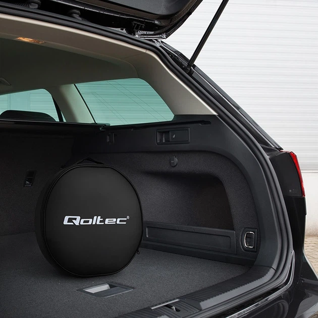 Мобільний зарядний пристрій для електромобіля Qoltec EV з регулюванням 2 в 1 Type 2 3.5 кВт 4 м (5901878525747) - зображення 11