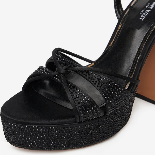 Женские босоножки Nine West S3SH005-01A 5906751043707 40 26.2 см Черные (5906751043752) - изображение 7