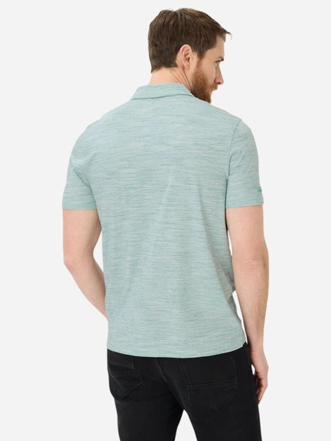 Поло довге чоловіче Camel Active Polos 1/2 sleeves 409920-7P25-32 M Світло-зелене (4063366242862) - зображення 2