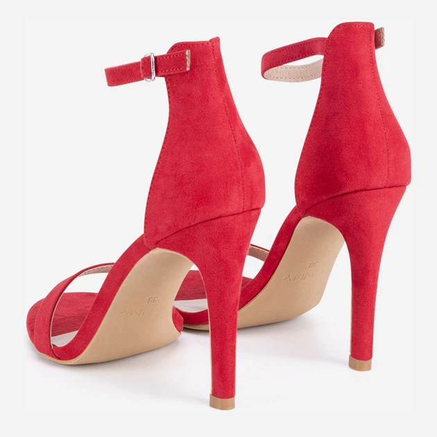 Женские босоножки JENNY SS13814 5903698579641 37 24.4 см Красные (5903698579665) - Фото 4 Женские босоножки JENNY SS13814 5903698579641 37 24.4 см Красные (5903698579665) - изображение 4