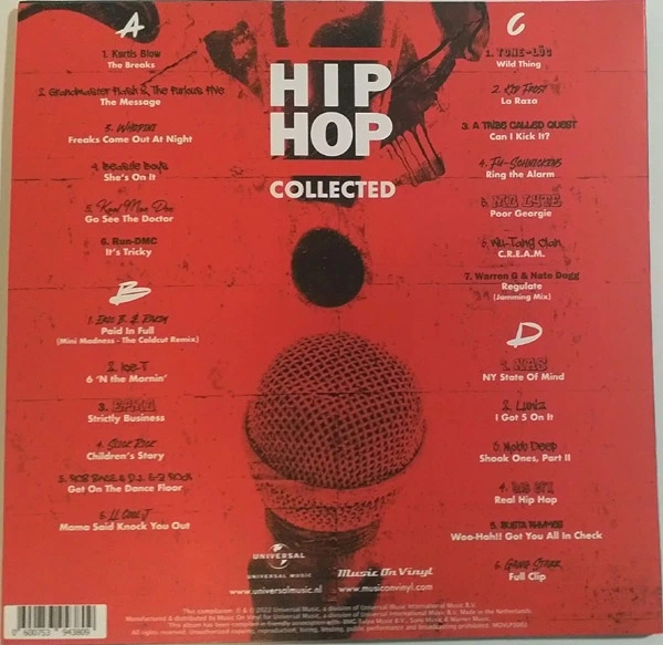Виниловый диск VARIOUS ARTISTS / HIP HOP COLLECTED (2LP BLACK) - изображение 2