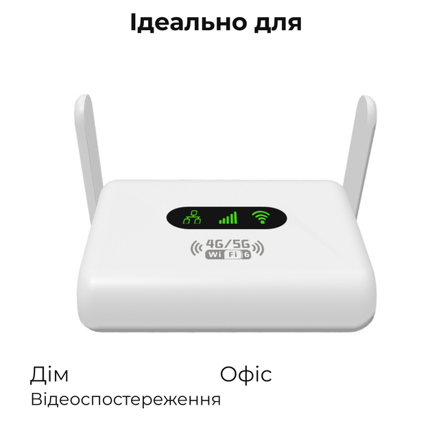 4G LTE Wi-Fi роутер DNXT Q30 під SIM-карту, до 300 Мбіт/с, LAN/WAN, підтримка до 32 пристроїв, 2 антени - Фото 10 4G LTE Wi-Fi роутер DNXT Q30 під SIM-карту, до 300 Мбіт/с, LAN/WAN, підтримка до 32 пристроїв, 2 антени - изображение 10