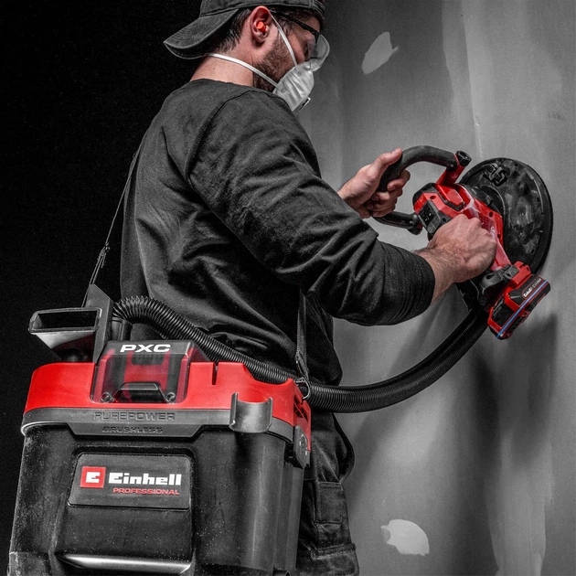 Пилосос акумуляторний безщітковий Einhell Professional X-Change TP-VC 18/10 Li BL L - Solo (2347155) - зображення 16