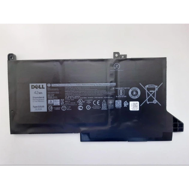 Аккумулятор для ноутбука Dell Latitude 7280 DJ1J0, 42Wh - Фото 2 Аккумулятор для ноутбука Dell Latitude 7280 DJ1J0, 42Wh - изображение 2