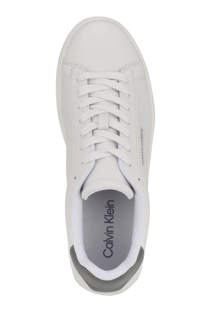 Мужские кеды Calvin Klein 46 Белый (138761) - Фото 3 Мужские кеды Calvin Klein 46 Белый (138761) - изображение 3