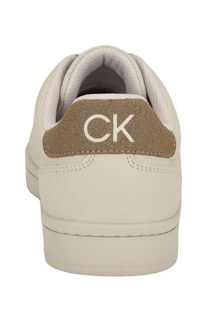 Мужские кеды Calvin Klein 46 Бежевый (138744) - Фото 3 Мужские кеды Calvin Klein 46 Бежевый (138744) - изображение 3