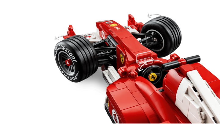 Конструктор Lego Ferrari F2004 and Michael Schumacher Icons 11375 - зображення 7