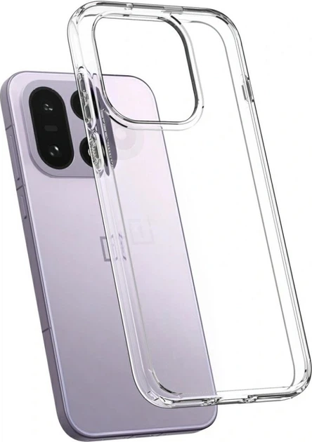 Etui Spigen Ultra Hybrid do OnePlus 15 Crystal Clear (ACS09785) - obraz 7