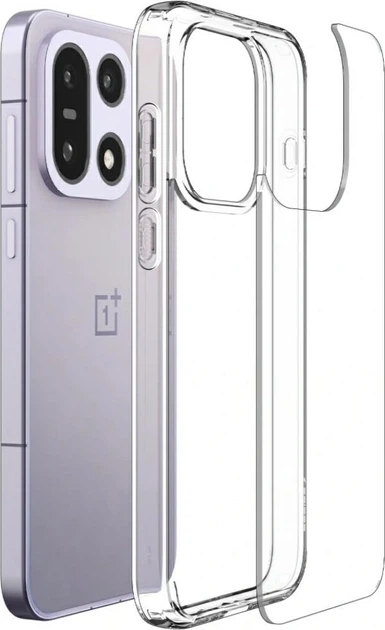 Etui Spigen Ultra Hybrid do OnePlus 15 Crystal Clear (ACS09785) - obraz 6