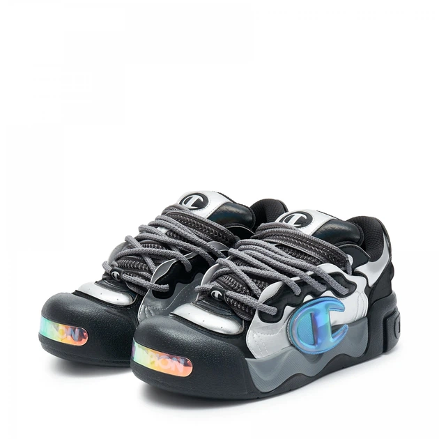 Чоловічі кеди Champion AutoSkate V1 Black/Silver/Mint 42 Чорний U4CFCTM03U1 - Фото 2 Чоловічі кеди Champion AutoSkate V1 Black/Silver/Mint 42 Чорний U4CFCTM03U1 - изображение 2