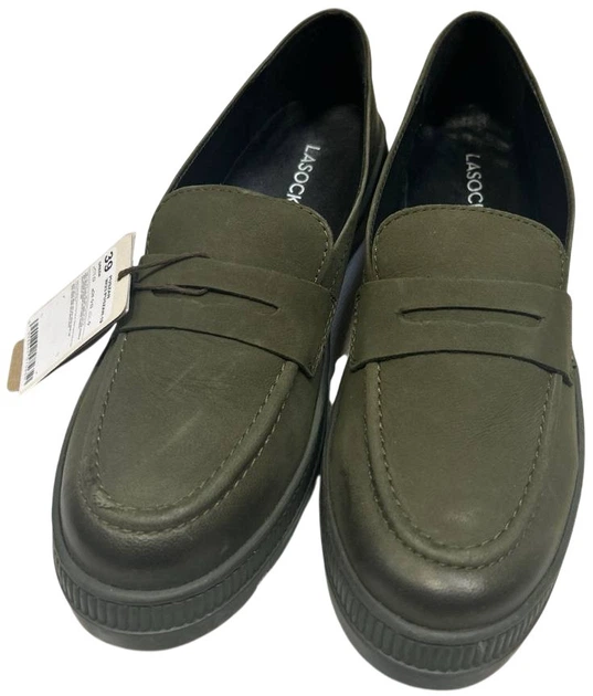 Жіночі лофери Lasocki WI23-PUSZAN-19 39 25.5 см Green (5904862575650) (955555900877315) - Уцінка - зображення 6