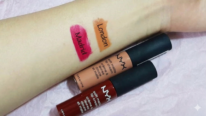 Мини-помада для губ NYX Cosmetics Soft Matte Lip Cream Mini SMLC27 Madrid 4.7 мл - изображение 5