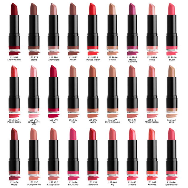 Увлажняющая помада для губ NYX Cosmetics Extra Creamy Round Lipstick LSS512A Paparazzi - изображение 6