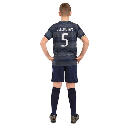 Форма футбольная детская с символикой футбольного клуба REAL MADRID BELLINGHAM 5 гостевая 2026 SP-Sport CO-7343 Размер 20 Темно-синий - Фото 3 Форма футбольная детская с символикой футбольного клуба REAL MADRID BELLINGHAM 5 гостевая 2026 SP-Sport CO-7343 Размер 20 Темно-синий - изображение 3