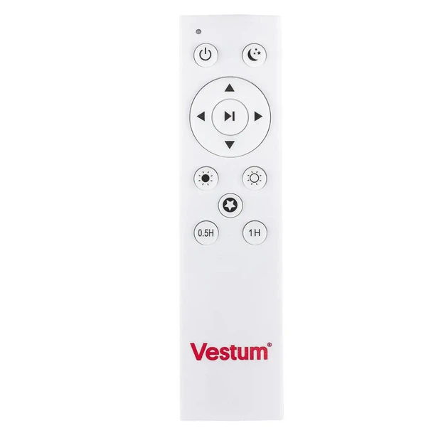 Стельовий LED світильник 72W з пультом Vestum з матовим розсіювачем 3000К-6500К вологозахищений чорний/білий IP44 GRILL - зображення 4