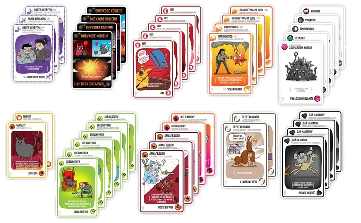 Настільна гра Вибухові кошенята: Добро і Зло (Exploding Kittens: Good Vs Evil) - зображення 3